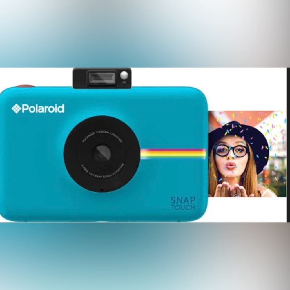 POLAROID snap shot blue